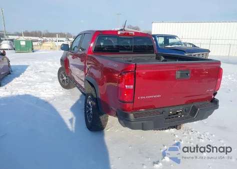 2021 Chevrolet Colorado 4Wd Short Box Zr2 from USA, damaged, VIN 1GCGTEEN3M1296591